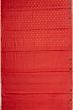 Pure Tussar Butta Red Saree With Embroidery