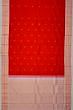 Kanchipuram Silk Butta Red Saree