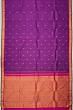 Classic Kanchipuram Silk Butta Violet Saree