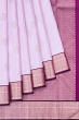 Classic Kanchipuram Silk Butta Lavender Saree