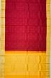 Classic Kanchipuram Silk Butta Cherry Red Saree