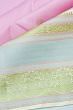 Kanchipuram Silk Thread Butta Lavender Saree