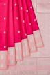 Classic Kanchipuram Silk Butta Rani Pink Saree