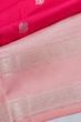 Classic Kanchipuram Silk Butta Rani Pink Saree