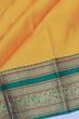 Kanchipuram Silk Butta Yellow Saree