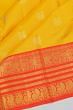 Kanchipuram Silk Butta Yellow Saree