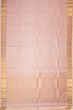 Kanchipuram Silk Oosi Lines And Butta Baby Pink Saree