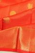 Kanchipuram Silk Checks And Butta Red Saree