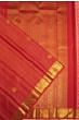 Kanchipuram Silk Oosi Lines And Butta Maroon Saree