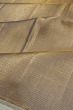 Kanchipuram Silk Tissue Brocade Gold Saree