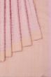 Kanchipuram Silk Checks Baby Pink Saree