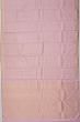 Kanchipuram Silk Checks Baby Pink Saree