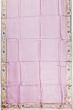 Organza Horizontal Lines Lavender Saree