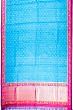 Banarasi Kora Organza Butta Sky Blue Saree