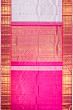 Classic Kanchipuram Silk Butta Lavender Saree