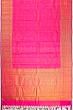 Kanchipuram Silk Oosi Lines And Butta Rani Pink Saree