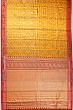 Taranga Kanchi Silk Tissue Brocade Yellow Saree