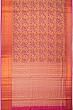 Kanchipuram Silk Tissue Brocade Pink Saree