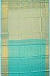 Kanchipuram Silk Tissue Brocade Sky Blue Saree