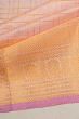 Coimbatore Soft Silk Checks Peach Saree