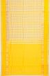 Kanchi Kora Organza Silk Checks Yellow Saree