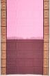 Kuppadam Cotton Silk Butta Baby Pink Saree