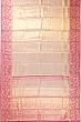 Taranga Kanchi Silk Tissue Brocade Gold Saree