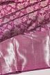 Kanchipuram Silk Jaal Purple Saree