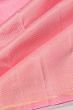 Kanchipuram Silk Brocade Baby Pink Saree