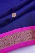 Taranga Kanchi Silk Butta Dark Blue Saree