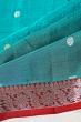 Taranga Kanchi Silk Butta Teal Green Saree