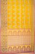 Kanchipuram Silk Tissue Jaal Gold Saree