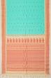 Gadwal Silk Thread Butta Sea Green Saree