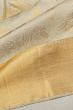 Kanchipuram Silk Tissue Jaal Silver Saree