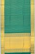 Kanchipuram Silk Brocade Emerald Green Saree