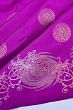 Kanchipuram Silk Butta Violet Saree