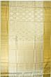 Kanchipuram Silk Tissue Brocade Silver Saree