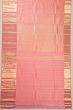 Kanchipuram Silk Brocade Baby Pink Saree