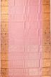 Kanchipuram Silk Brocade Baby Pink Saree