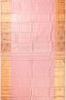 Kanchipuram Silk Brocade Baby Pink Saree