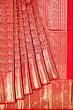 Kanchipuram Silk Brocade Red Saree