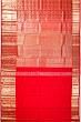 Kanchipuram Silk Brocade Red Saree