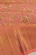 Kanchipuram Silk Brocade Pink Saree