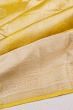 Taranga Kanchi Silk Tissue Butta Lemon Yellow Saree