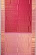 Kanchipuram Silk Checks And Butta Dark Pink Saree