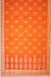 Banarasi Silk Butta Orange Saree