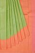 Taranga Kanchi Silk Butta Pastel Green Saree