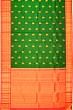 Taranga Kanchi Silk Butta Dark Green Saree