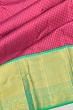 Kanchipuram Silk Brocade Purple Saree