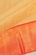 Kanchipuram Silk Brocade Cream Saree